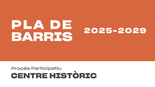 Imatge pels mitjans: Pla de Barris Centre Històric
