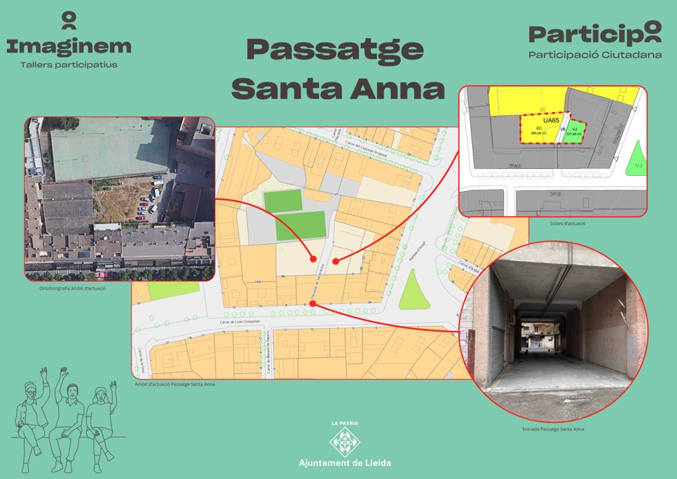 Imatge pels mitjans: Imaginem Passatge de Santa Anna