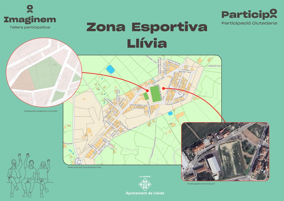 Imatge pels mitjans: Imaginem la zona esportiva Llívia